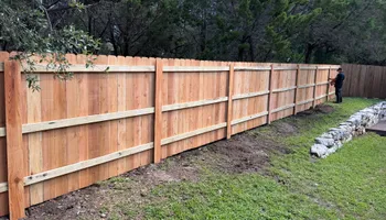 Fence Installation for HDR Construction in New Braunfels, TX