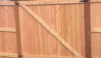Fence Installation for McBride and Sons Fence in Camano, WA