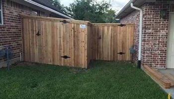 Fence Installation for Knight Fencing in College Station, TX