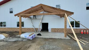 Pole Barn Construction for B&M Builders in Bremen, IN