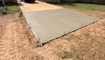 Stamped Concrete Installation for Modern Concrete LLC in Lowell, AR