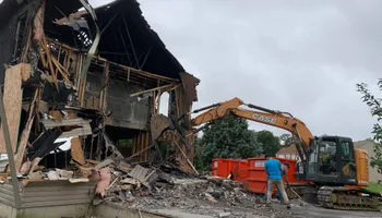 Land Clearing for B.E. Contracting LLC in White Marsh, MD