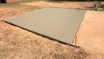 Stamped Concrete Installation for Modern Concrete LLC in Lowell, AR