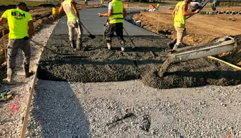 Pole Barn Construction for B&M Builders in Bremen, IN