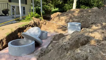 Septic Tank Replacement for Darcy Cleveland & Sons Excavation in Pawcatuck, CT