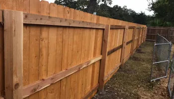 Fence Installation for Knight Fencing in College Station, TX