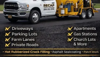 Asphalt Installation  for Recap Asphalt & Sealcoating in Angola, IN