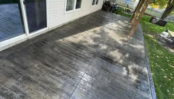 Traditional Broom Finished Concrete for Outdoor Dynamics LLC in Sherburne County, MN