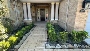 Decorative Concrete Overlay for Stamped Patio Solutions in Richmond, TX 