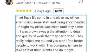 Commercial Cleaning for Busy B's Professional Cleaning in Birch Run, MI