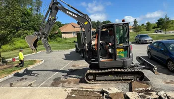 Excavation for DiSessa Landscape & Construction in Wantage, NJ