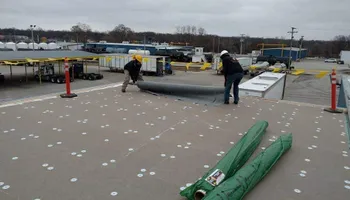 Spray polyurethane Foam&coating system for increased thermal protection. for Watershed Commercial Roofing in Grand Rapids, MI