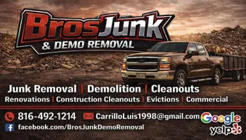 Junk Removal for Bros Junk & Demo Removal in Kansas City, MO