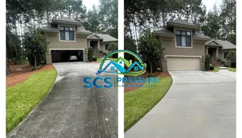 Driveway and Sidewalk Cleaning for SCS Pressure Washing LLC in Hilton Head Island, SC