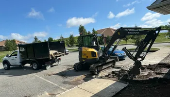 Excavation for DiSessa Landscape & Construction in Wantage, NJ