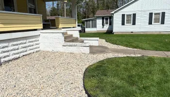 Mulch Installation for Blue Cardinal Outdoor Living Construction in Kokomo, IN