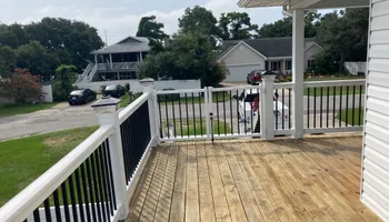 Wood Fencing for Sea Level Fence in Virginia Beach, VA