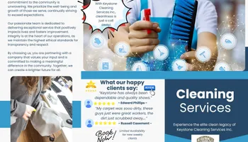 Residential Cleaning for Keystone Cleaning Services Inc. in Dewey, OK