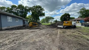 Site Preparation for Harazin LandWorks in Olivia, MN