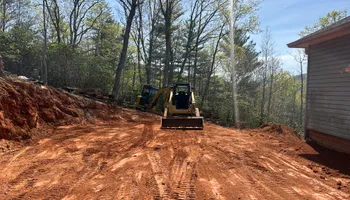 Grading and Excavation for The Gravel Guy in Blairsville, GA