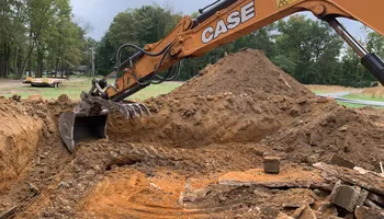 Land Clearing for B.E. Contracting LLC in White Marsh, MD