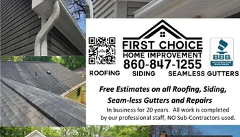 Roofing Installation for First Choice Home Improvement LLC  in East Windsor, CT