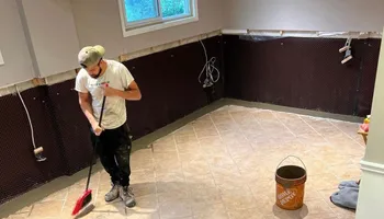 Basement Waterproofing for Everlast Construction in LaSalle, MI