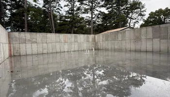 Stamped Concrete Installation for Modern Concrete LLC in Lowell, AR