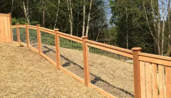 Fence Installation for McBride and Sons Fence in Camano, WA