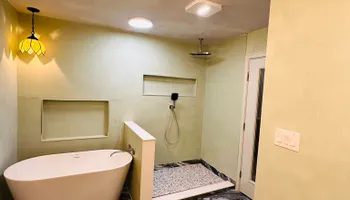 Bathroom Renovation for Crown Plastering Company in Charlottesville, VA