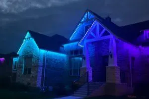 LED Light Installation for Light It Up AV & Turf in Westlake, TX