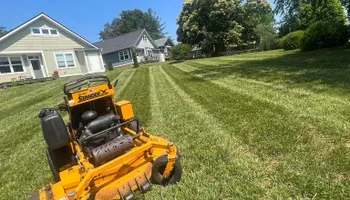 Mowing for SkyLimit LawnCare in Asheville, NC