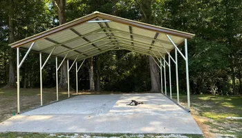 Carport for Elite Custom Metal Structures in Belmont, MS