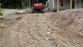 Site Preparation for A&D Excavation & Landscaping in Conway, NH