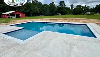 Inground Gunite Swimming Pools for Backyard Paradise Pools! in Splendora, TX