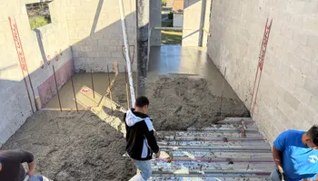 Foundation Laying for Sloan's Concrete in Hilliard, FL