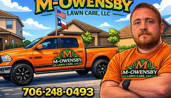 Mowing for M-Owensby Lawn Care in New Braunfels, TX