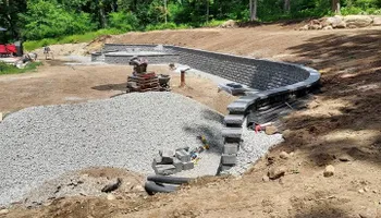 Patio Design and Installation for Set n Stone Hardscapes in Groveland, MA