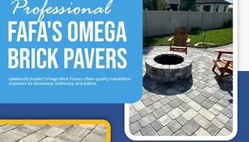 Paver Installation for Fafa's Omega Brick Pavers in Lakeland, FL