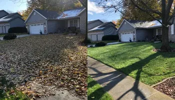 Lawn Clean Up for Healthy Roots Landscaping in Apex, NC