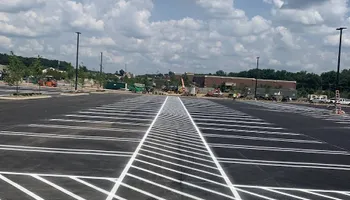 Parking Lot Striping for Straight Line Striping in Little Rock, AR