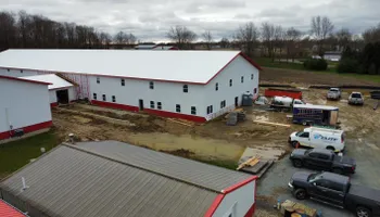 Pole Barn Construction for B&M Builders in Bremen, IN