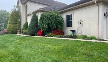 Mowing for Eric's Property Service in Conestoga, PA