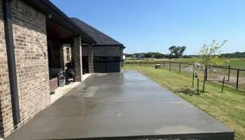Concrete Driveway Installation for BW Concrete Contracting LLC in Fort Worth, TX