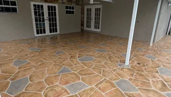 Sidewalk Installation for Beautiful and Affordable Stamped Concrete by Castilla Concrete Finish Design Corp in Sunrise, FL