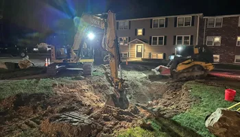 Land Grading for JKT Contracting in Keene, NH