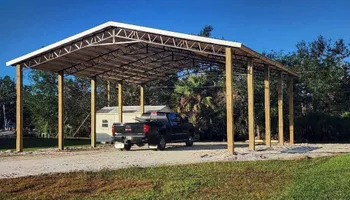 Pole Barn Construction for South Dixie Storage in Cross City, FL