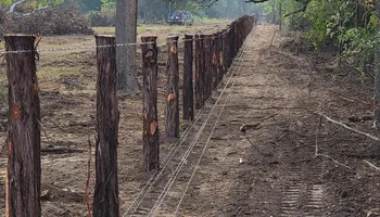 Fence Installation for Rudy's Custom Fence Building in Luling, TX