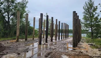 House Piling for Nelson Piling LLC in Baldwin, AL