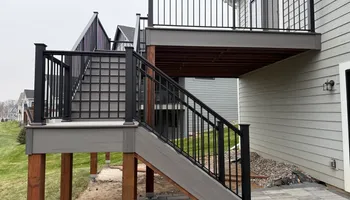 Deck And Patio Construction for Asher Construction in River Falls, WI